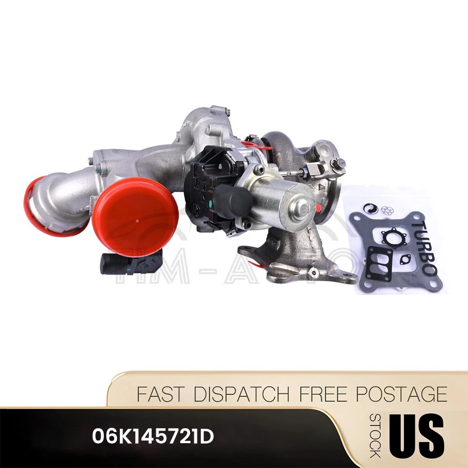 Turbocompresor para Volkswagen Beetle 2014-2017 Jetta 2014-2018 Passat 14-20 Foto 1 de 4