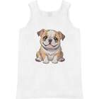 'Adorable Bulldog Puppy' Adult Vest / Tank Top (AV043347)