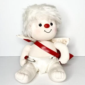 Musical Cupid Plush With Motion • Vintage Enesco 1985 • Works - Picture 1 of 7