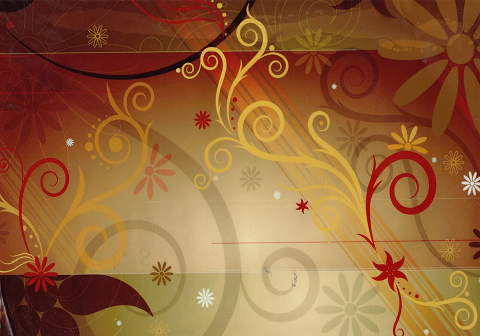 Laptop Folie Aufkleber Sticker 13-15,6"Zoll Vinyl Notebook Magic Blumen Transpar - Bild 1 von 1