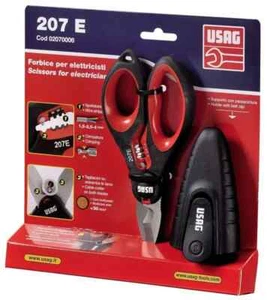 USAG 207 E PROFESSIONELLE ELEKTRIKERSCHERE 02070006 - Bild 1 von 3