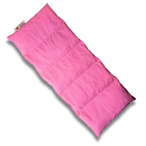 Dinkelkissen 50x20cm Rosa Körnerkissen 100% Baumwolle für Wärme und Kältetherapi - Picture 1 of 5