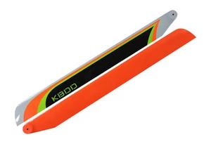 KBDD 710 mm orange Extreme Edition Kohlefaser Hauptrotorblätter - Trex 700 - Bild 1 von 1