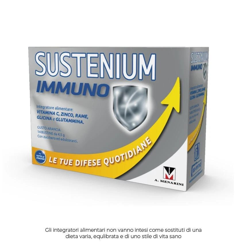 A.MENARINI IND.FARM.RIUN.SRL Sustenium Immuno Energy Menarini 14 Bustine