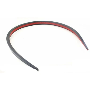  Black Soft PU Car Rear Roof Trunk Spoiler Wing Lip Sticker Kit For Hatch Gate   - Image 1 of 4