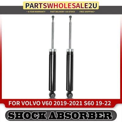 2x Rear Driver & Passenger Shock Absorber for Volvo V60 2019-2021 S60 2019-2022 - Image 1 of 4