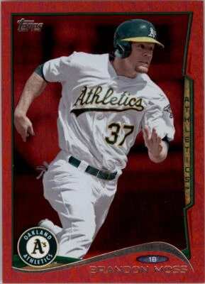 2014 Topps Red Foil #471 Brandon Moss - NM-MT - Image 1 of 2