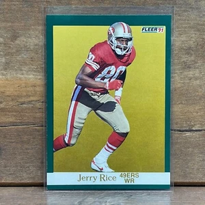1991 Fleer Football Card #363 Jerry Rice San Francisco 49ers HOF - Picture 1 of 2
