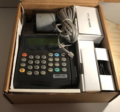 Nurit 2085 VeriFone POS Tarjeta de Crédito Procesador de Pago Terminal Máquina Nuevo de Lote Antiguo - NUEVO Foto 1 de 4
