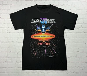 VTG Deadstock *DRY ROT* 1991 Star Trek VI The Undiscovered Country Shirt Medium - Picture 1 of 9