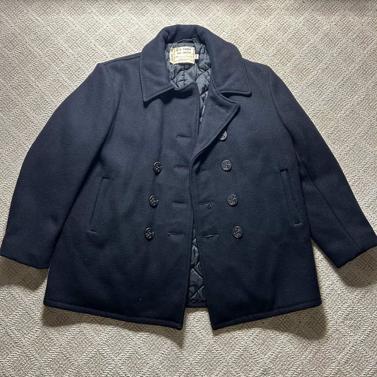 V.A. Schott 藤原ヒロシfragment PEA JACKET L Classic 32 Oz
