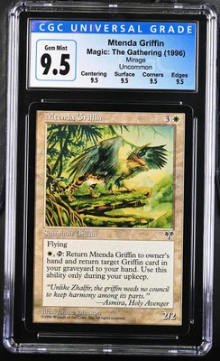 MTENDA GRIFFIN Mirage U CGC 9.5 Q Gem Mint MTG [Nostalgium] - Image 1 of 2