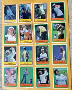 1981 Donruss Golf Complete Set Of 66 Cards. Includes Two Jack Nicklaus Cards RC - Picture 1 of 5