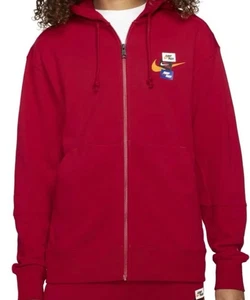 NEU Jordan Jumpman 85 Classic Logo Herren Full Zip Hoodie Jacke Rot N - Bild 1 von 7