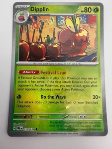 Pokemon TCG Card Prismatic Evolutions 010/131 Dipplin Pokeball Reverse Holo - Picture 1 of 1
