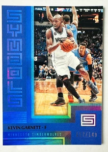 2017-18 Panini Status Kevin Garnett PÚRPURA Tarjeta Símbolos SP #/149 ¡Timberwolves! - Imagen 1 de 3