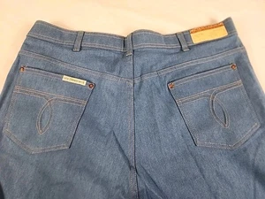 VTG Levi Strauss Action Casuals 40X34 Blue Jean Pants Levi's 70s 80s - Picture 1 of 7