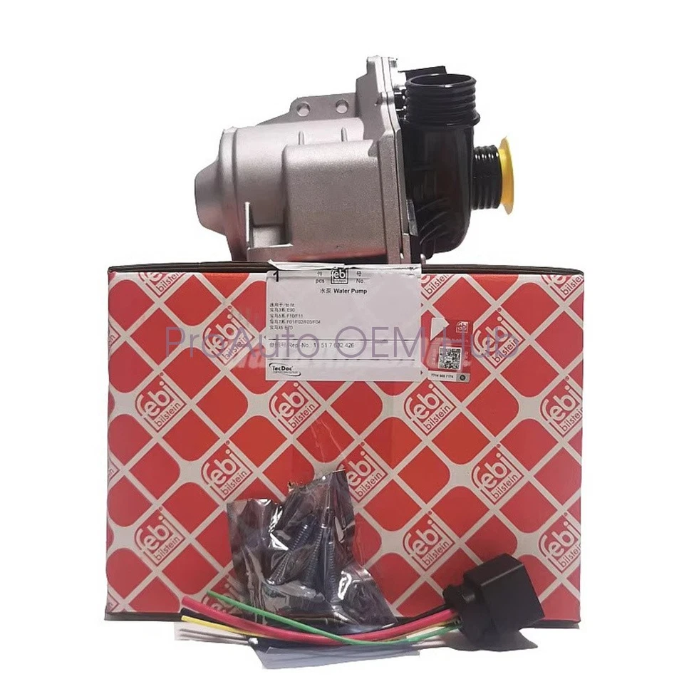 11517563659 OEM Febi Motor Bomba de agua con pernos para BMW X1 X3 X5 X6 Z4 2011-14 Foto 1 de 4