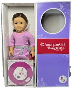 American Girl Truly Me #57 18" Chin length bobbed hair Retired Rare Lilac Dress - Picture 1 of 8