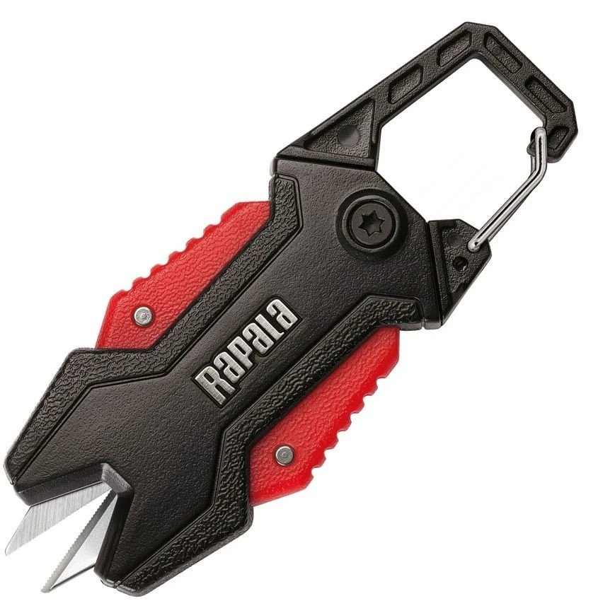 Rapala RRLS Retractable Line Scissor With Carabiner Attachment