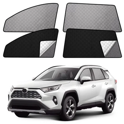 XCBYT Parasoles Ventanas Coche para 2019-2024 RAV4 Parasol para Coche Bebé Transpirable... Foto 1 de 4