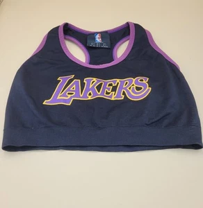 Reggiseno sportivo crop top Los Angeles Lakers LA Lakers taglia small. - Foto 1 di 4