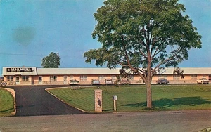 Cartolina d'epoca Star Motel Lambeth Ontario Highway #4 anni 60 - Foto 1 di 2
