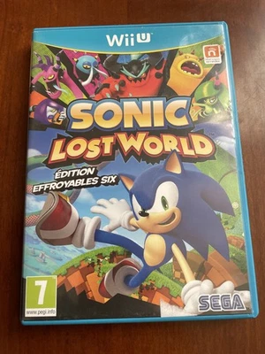 JEU NINTENDO WII U SONIC LOST WORLD EDITION EFFROYABLES SIX - Photo 1/3