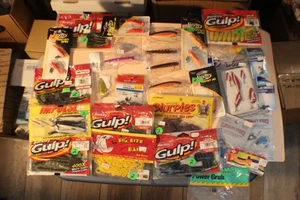 40 STCK. GROSSES ANGELKÖDER SET BERKLEY LINDY EAGLE CLAW CRANKBAIT KUNSTSTOFF SCHLUCK JIGS - Bild 1 von 5