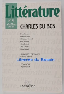 Littérature n°141 Charles du Bos Collectif 2006 - Picture 1 of 5