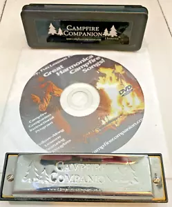 Campfire Companion Harmonica con custodia & DVD didattico - chiave di passo C / C - Foto 1 di 17