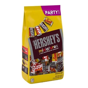 Hershey's Miniatures Assorted Chocolate, Party Pack, 35.9 Oz - Picture 1 of 7