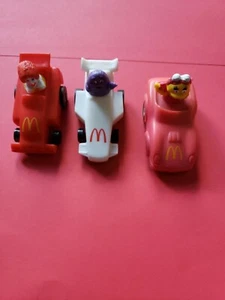 Mcdonalds Happy Meal Toys 1988 Racing Cars - Picture 1 of 1