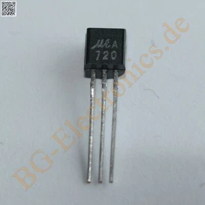 20 x 2SA720 PNP Transistor for low-frequency power ampl Micro Ele TO-92 20pcs - Bild 1 von 1