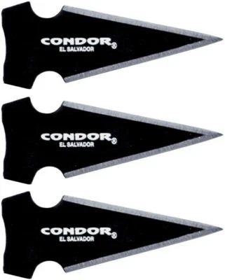 Herramienta y cuchillo Condor cabeza de flecha Saighead CTK3942-1.85SS negro 440 HC acero inoxidable Foto 1 de 3