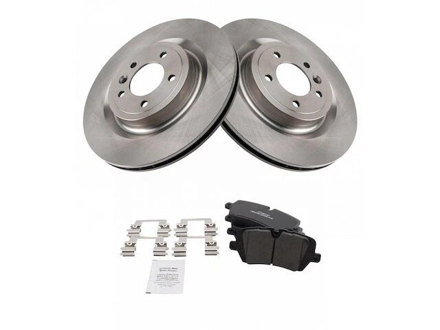 Kit de pastillas de freno trasero y rotor para Land Rover Range Rover 2015 2014-2021 JM477VM Foto 1 de 1