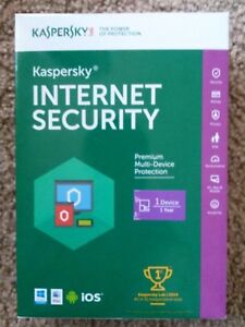 Kaspersky Internet Security 1 device 1 year 2016/2017