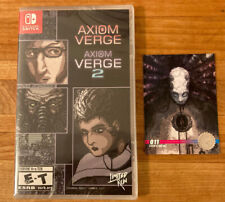 Axiom Verge 1 & 2 Limited Run #123A Nintendo Switch Brand New + Trading Card