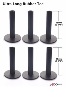 A99Golf Ultra Long Rubber Practice Tee Blk Indoor Outdoor Simulator Home Use - Bild 1 von 10