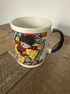 RARE DENNIS THE MENACE Skateboarding Mug DC Thomson 1994 Staffordshire Tableware - Picture 1 of 5
