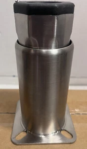 ADJUSTABLE STAINLESS STEEL TAPERED LEG - Picture 1 of 9