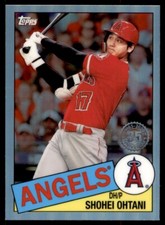 2020 Topps Chrome 1985 Baseball Shohei Ohtani Los Angeles Angels #85TC-7