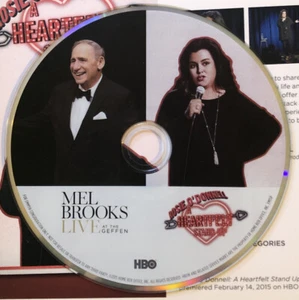 40% Off Sale MEL BROOKS LIVE GEFFEN ROSIE O'DONNELL HEARTFELT EMMY FYC DVD HBO - Picture 1 of 2