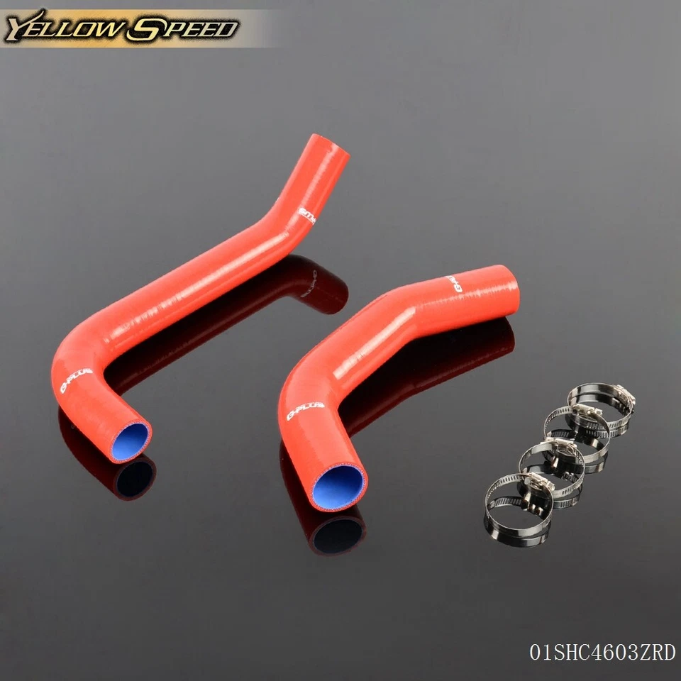 Kit de manguera de radiador de silicona roja apta para Pontiac GTO/Tempest/Lemans 1965-1966 5,3 L Foto 1 de 4