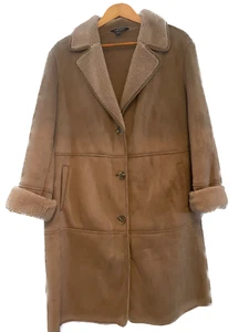 Ralph Lauren Mantel Wildlederimitat/Lammfell XL - Bild 1 von 7