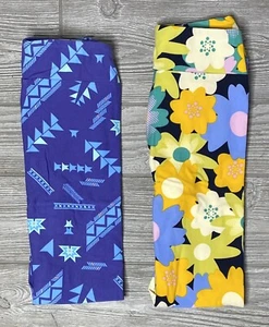 NEW Vintage LuLaRoe Tween Leggings Multicolored Geometric Aztec Floral - Picture 1 of 1