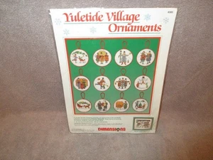 Vtg Dimensions 12 Days Of Christmas Ornaments Counted Cross Stitch Kit Sealed - Picture 1 of 5