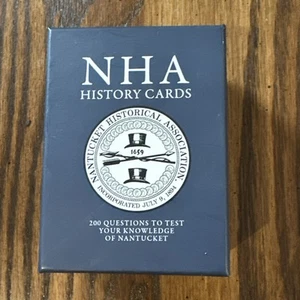 Nantucket historical Association NHA history cards - Picture 1 of 3