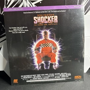 Wes Craven’s Shocker (Laserdisc) No More Mr Nice Guy New - Foto 1 di 2