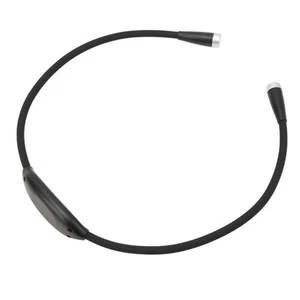 Neck Reading LED Lamp 3 Gear Brightness Bendable Silicone ABS White Light Source - Picture 1 of 12